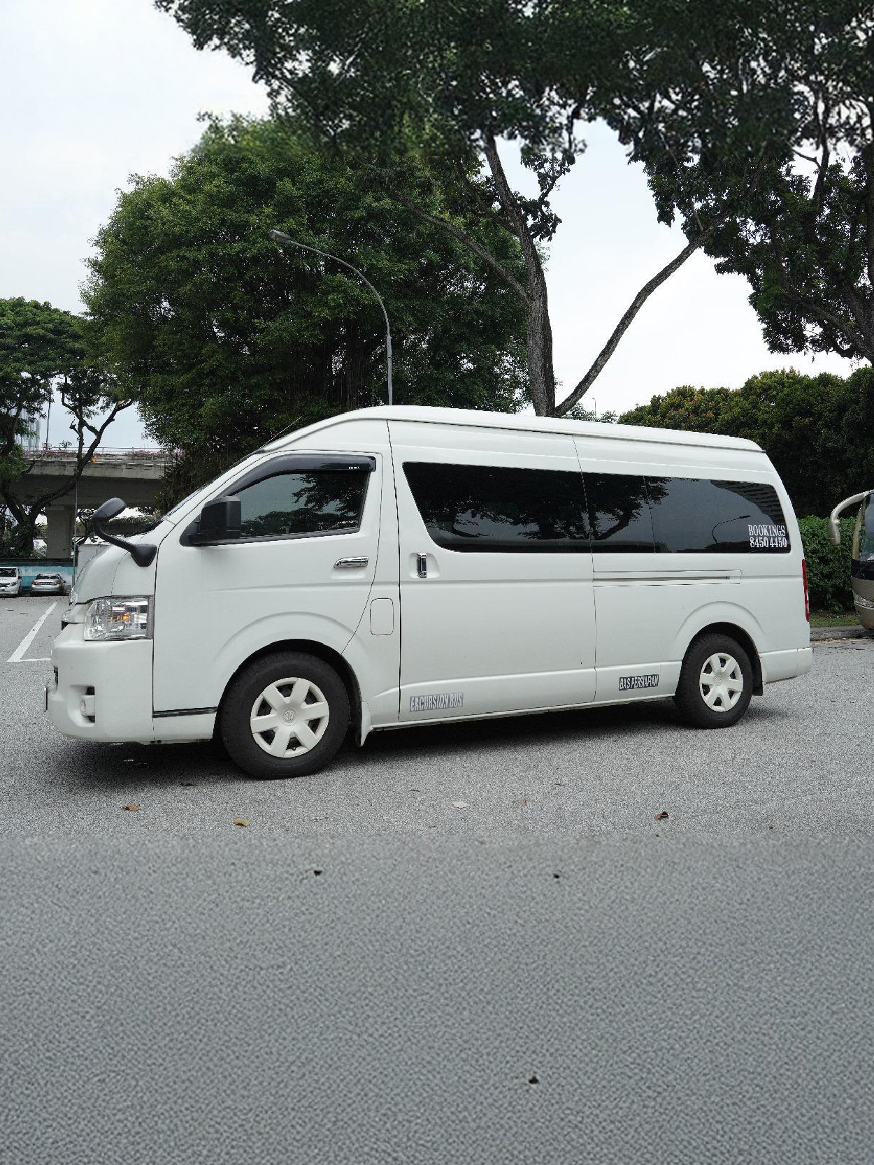 Private transport van